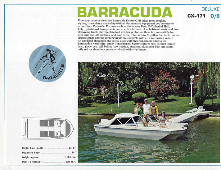 Caravelle 1970s Brochure