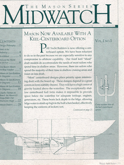 Mason Midwatch Newsletter