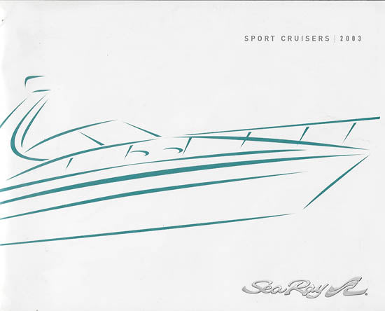 Sea Ray 2003 Sport Cruisers Brochure