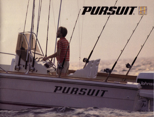Pursuit 1987 Brochure