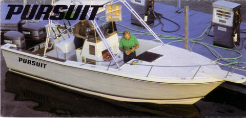 Pursuit 1987 Full Line Brochure