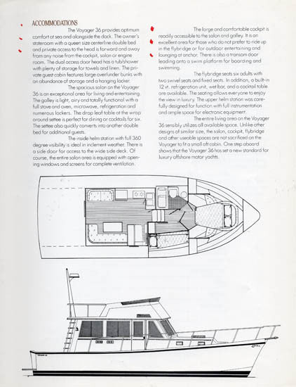 Shannon Voyager 36 Brochure