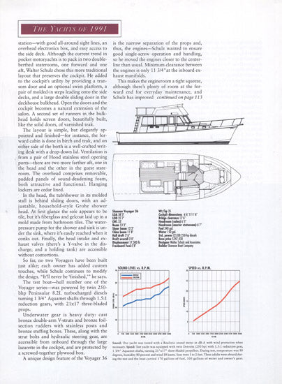 Shannon Voyager 36 Yachting Magazine Reprint Brochure