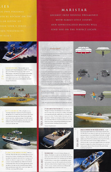 Mastercraft 2003 Poster Brochure
