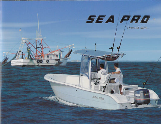Sea Pro 2003 Brochure