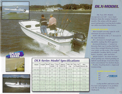 Carolina Skiff 2002 Brochure