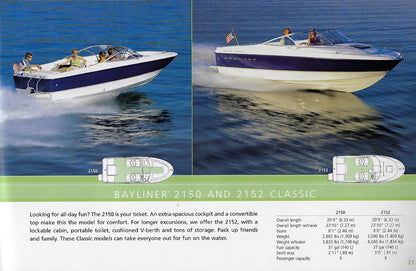 Bayliner 2003 Brochure