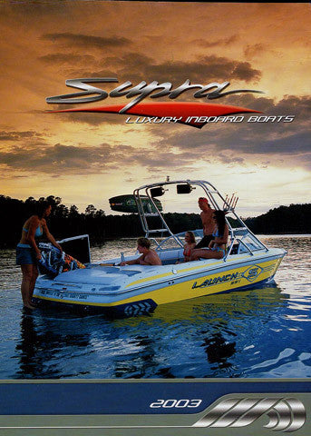 Supra 2003 Brochure