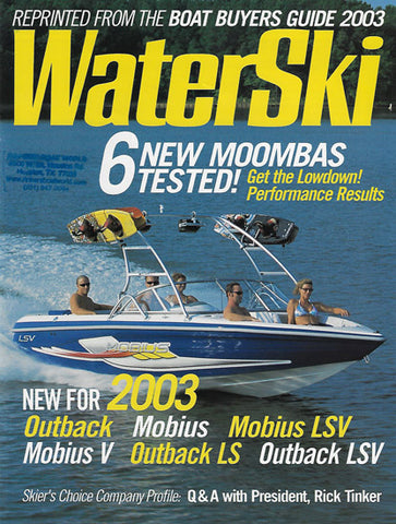 Moomba 2003 Waterski Magazine Reprint