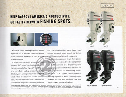 Johnson 2003 Outboard Brochure