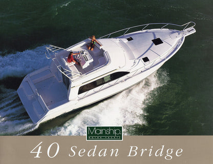 Mainship 40 Sedan Bridge Brochure