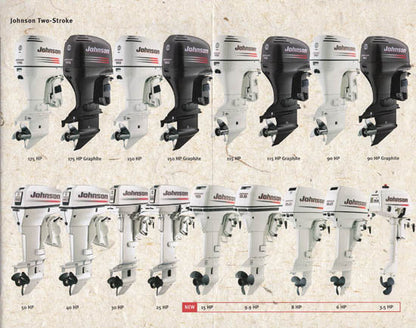 Johnson 2003 Outboard Mini Brochure