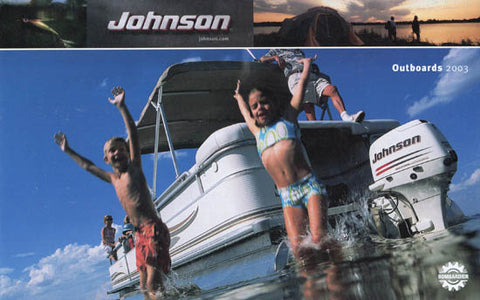 Johnson 2003 Outboard Mini Brochure