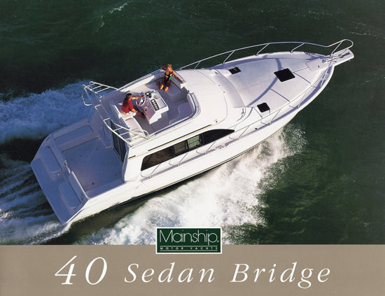 Mainship 40 Sedan Bridge Brochure
