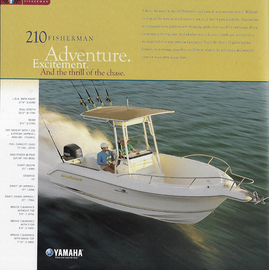 Wellcraft 2003 Brochure