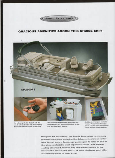 Sanpan 2002 Pontoon Brochure