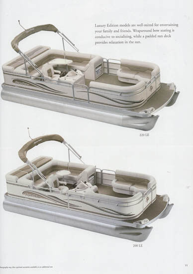 Aqua Patio 2003 Pontoon Brochure