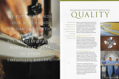 Mastercraft Craftmanship Brochure