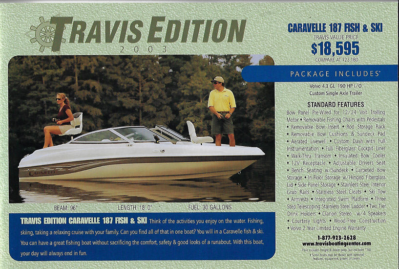 Caravelle 2003 Travis Edition Brochure