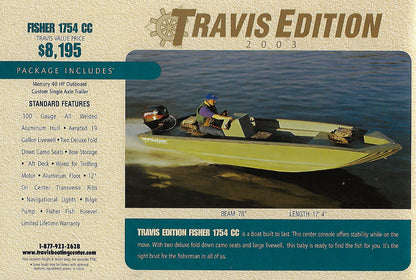 Fisher 2003 Travis Edition Brochure