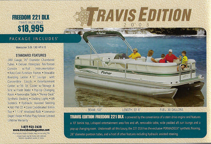Fisher 2003 Travis Edition Brochure