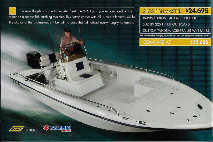 Travis 2003 Fishmaster Brochure