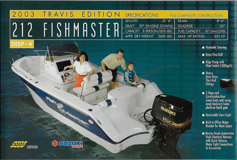 Travis 2003 Fishmaster Brochure