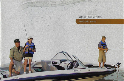 Procraft 2003 Travis Edition Brochure