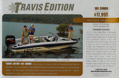 Procraft 2003 Travis Edition Brochure