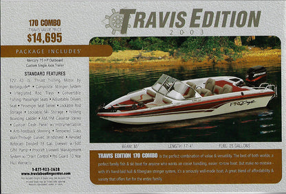 Procraft 2003 Travis Edition Brochure
