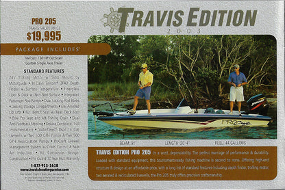 Procraft 2003 Travis Edition Brochure