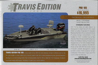 Procraft 2003 Travis Edition Brochure