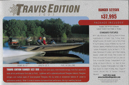 Ranger 2003 Travis Edition Brochure