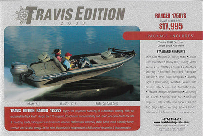 Ranger 2003 Travis Edition Brochure