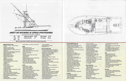 Jarrett Bay 38 Express Brochure
