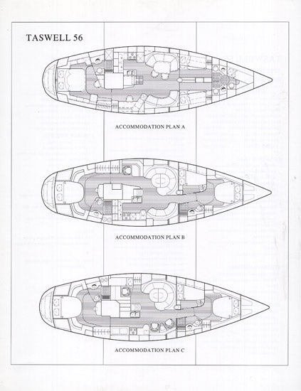 Taswell 56 Specification Brochure