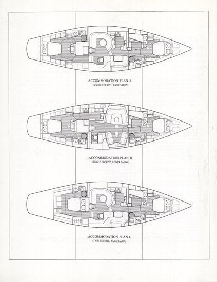 Taswell 60 All Season Specification Brochure