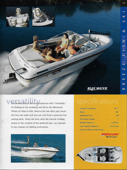 Bluewater 2001 Brochure