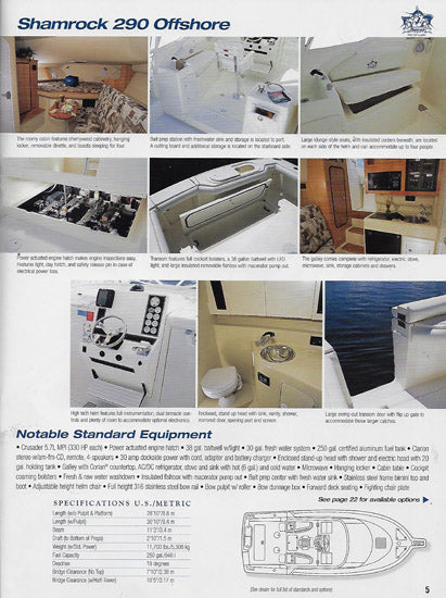 Shamrock 2003 Brochure