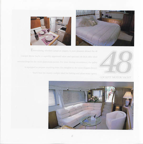 Carver 1990 Californian Oversize Brochure