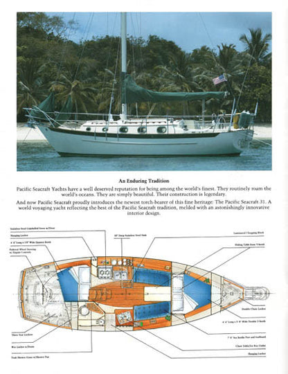Pacific Seacraft 31 Brochure
