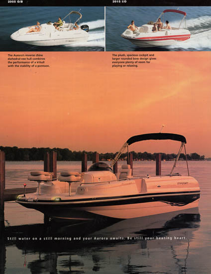 Starcraft 2003 Aurora Deck Boat Brochure