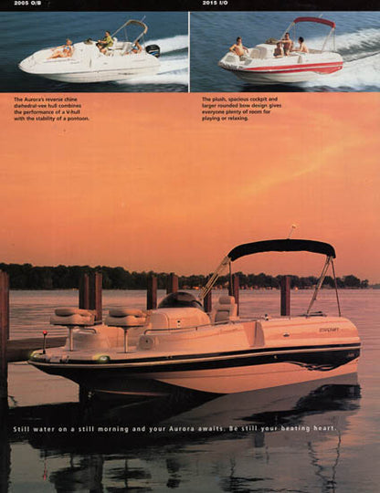Starcraft 2003 Aurora Deck Boat Brochure