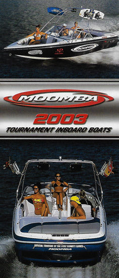 Moomba 2003 Abbreviated Brochure