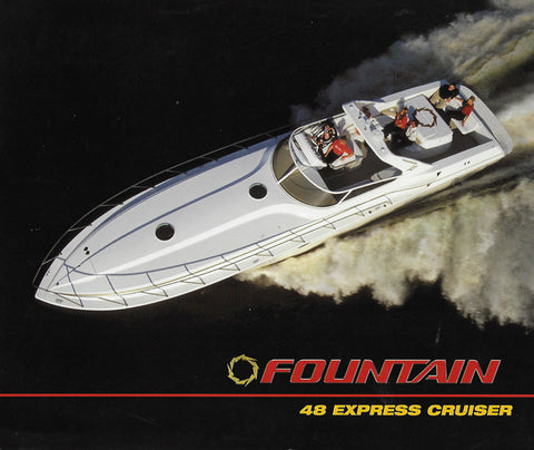 Fountain 48 Express Cruiser Brochure
