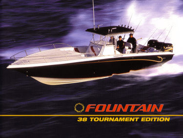 Fountain 38 Tournament Edition Brochure