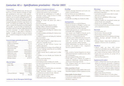 Wauquiez Centurion 40s Brochure