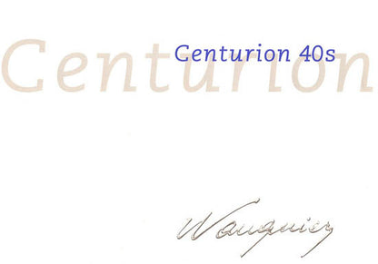 Wauquiez Centurion 40s Brochure