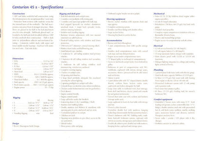 Wauquiez Centurion 45s Specification Brochure