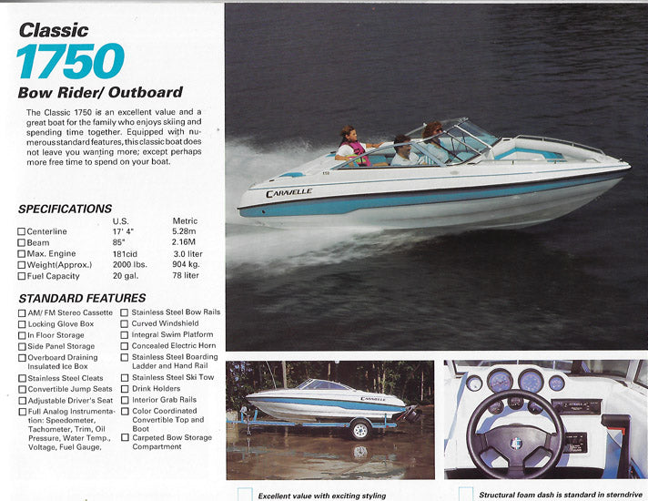 Caravelle 1992 Brochure
